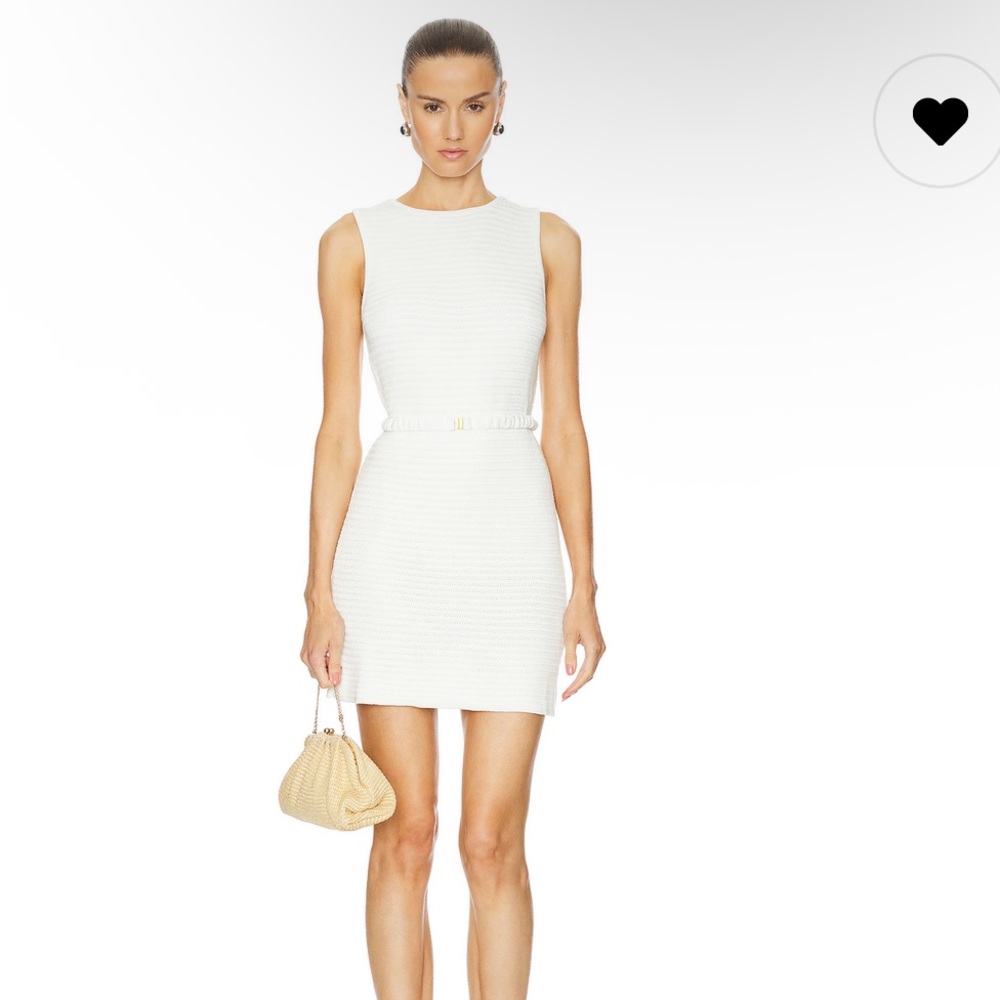 By Marianna Haylee L'Academie Mini Dress in Ivory Size Small from Revolve